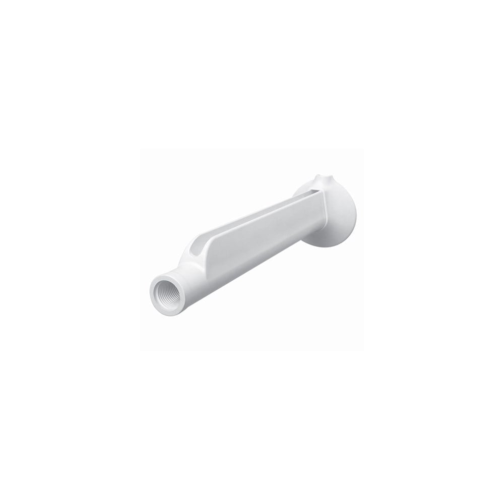 Braço para Chuveiro Plástico Fame 30cm Branco | 1716600