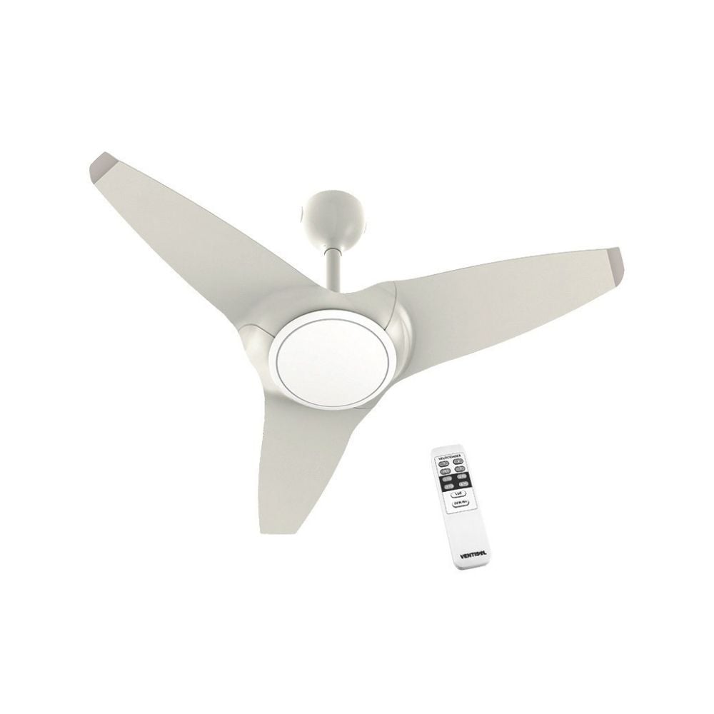 Ventilador Teto Ventisol Flow LED Branco com Controle 220V 20W | 4172 - imagem 1