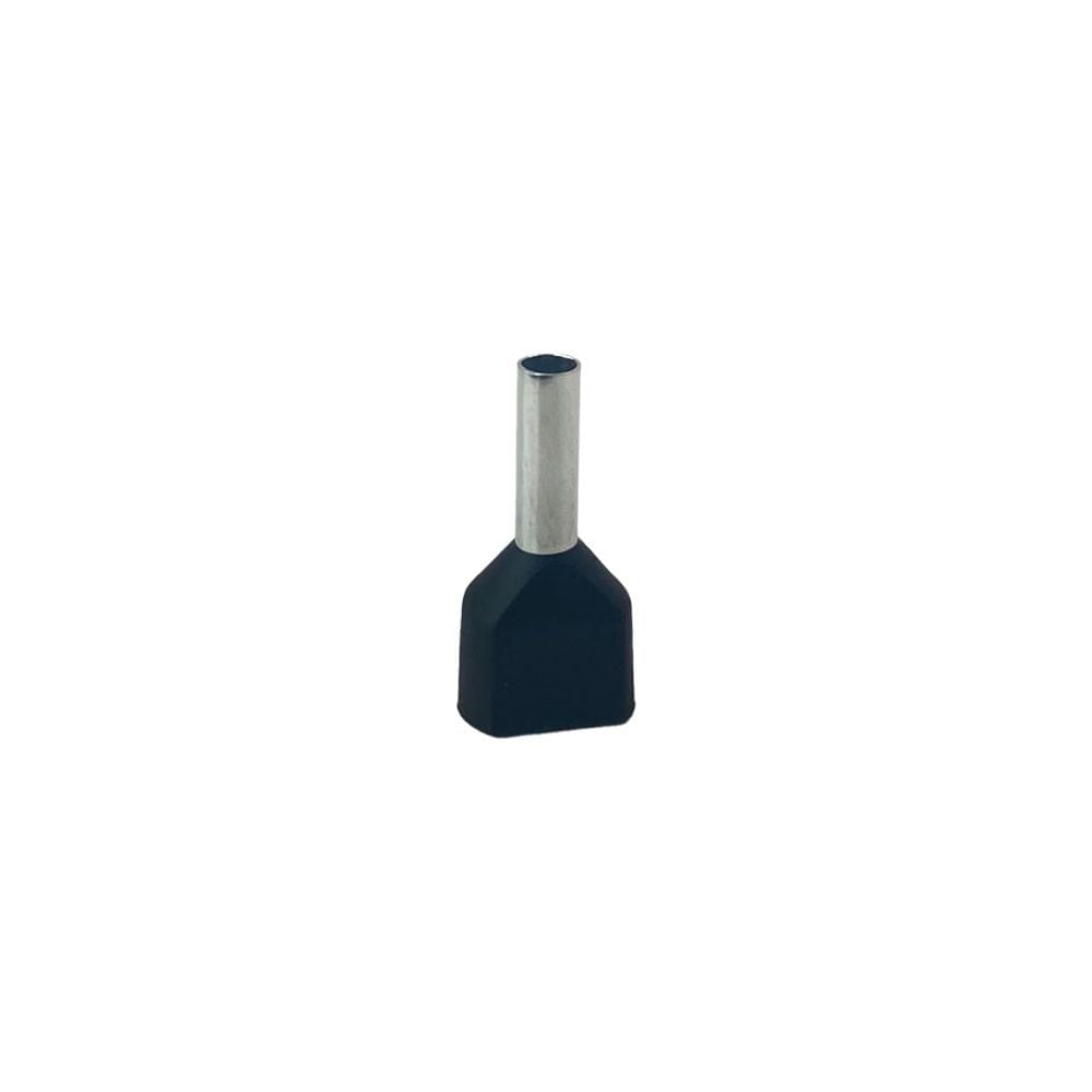 Terminal Isolado Tubular Duplo Sforplast - 1,5MM C8 100 Peças | 4782