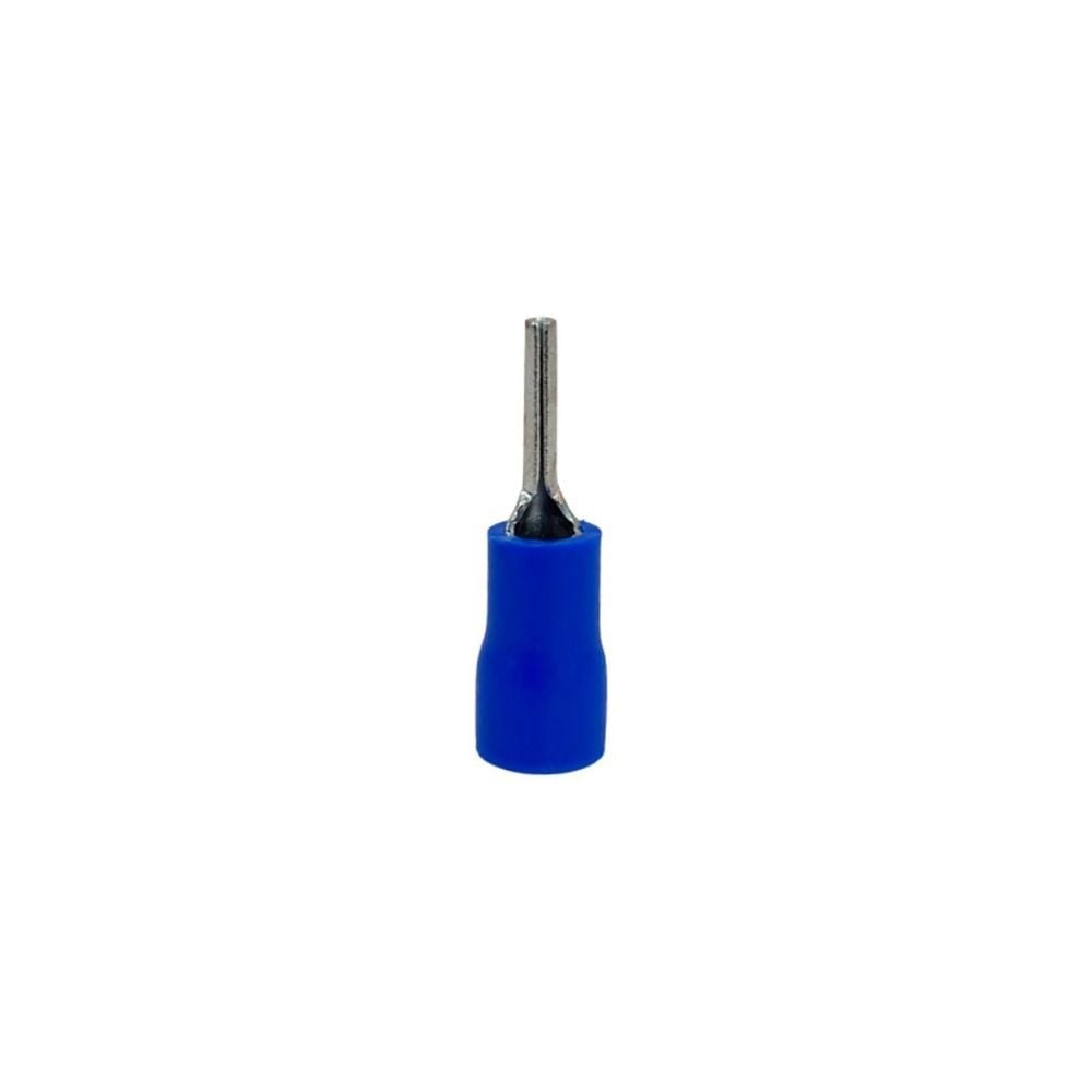 Terminal Pino Pré-Isolado Sforplast Azul - 1,5x2,5MM 100 Peças | 6307