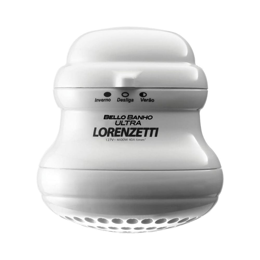 Ducha Lorenzetti Bello Banho Ultra 5500W 3T 220V Branca | 7530428