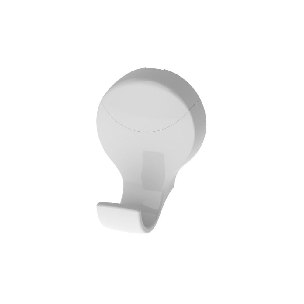 Cabide com Gancho Simples Herc Branco | 4050 - imagem 1