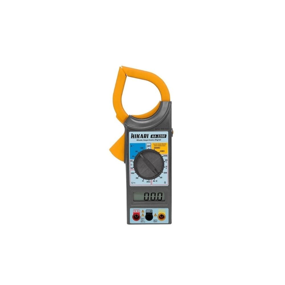 Alicate Amperímetro Digital Hikari Unicoba HA3200 - Estojo | 21N260 - imagem 1